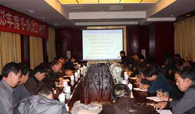2013年度冬季工程人员培训工作圆满完成